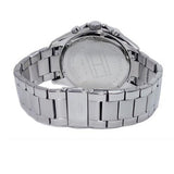  Shop Authentic Tommy Hilfiger Luke Quartz Black Dial Silver Steel Strap Watch for Men - 1791120 - Luxxuri