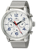  Shop Authentic Tommy Hilfiger Jake Quartz White Dial Silver Mesh Bracelet Watch for Men - 1791233 - Luxxuri