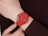  Shop Authentic Tommy Hilfiger Denim Quartz Red Dial Red Rubber Strap Watch for Men - 1791323 - Luxxuri