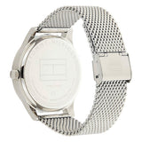  Shop Authentic Tommy Hilfiger Damon Quartz Chronograph Black Dial Silver Mesh Bracelet Watch for Men - 1791415 - Luxxuri