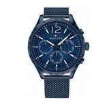  Shop Authentic Tommy Hilfiger Gavin Chronograph Blue Dial Blue Mesh Bracelet Watch for Men - 1791471 - Luxxuri