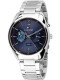  Shop Authentic Tommy Hilfiger Deacan Blue Dial Silver Steel Strap Watch for Men - 1791551 - Luxxuri