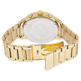  Shop Authentic Tommy Hilfiger Chase Quartz White Dial Gold Steel Strap Watch for Men - 1791576 - Luxxuri