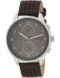  Shop Authentic Tommy Hilfiger Chase Quartz Brown Dial Brown Leather Strap Watch for Men - 1791579 - Luxxuri