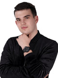  Shop Authentic Tommy Hilfiger Shawn Quartz Black Dial Black Steel Strap Watch for Men - 1791611 - Luxxuri