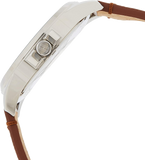  Shop Authentic Tommy Hilfiger Kane Chronograph White Dial Brown Leather Strap Watch for Men - 1791400 - Luxxuri