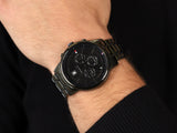  Shop Authentic Tommy Hilfiger Quartz Black Dial Black Steel Strap Watch for Men - 1791634 - Luxxuri