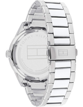 Tommy Hilfiger Austin Blue Dial Silver Steel Strap Watch for Men - 1791640
