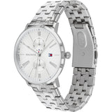  Shop Authentic Tommy Hilfiger Jenna Quartz White Dial Silver Steel Strap Watch for Women - 1782068 - Luxxuri