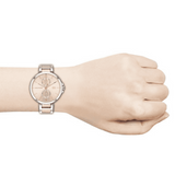  Shop Authentic Tommy Hilfiger Angela Chronograph Pink Dial Two Tone Steel Strap Watch for Women - 1782127 - Luxxuri