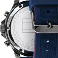  Shop Authentic Tommy Hilfiger Bank Blue Dial Blue Rubber Strap Watch for Men - 1791721 - Luxxuri