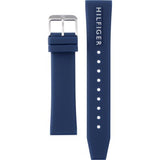  Shop Authentic Tommy Hilfiger Jackson Silver Dial Black Leather Strap Watch for Men - 1791240 - Luxxuri