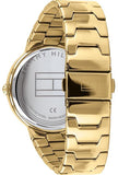  Shop Authentic Tommy Hilfiger Blake White Dial Gold Steel Strap Watch for Women - 1781905 - Luxxuri