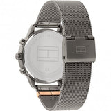  Shop Authentic Tommy Hilfiger Blake Quartz Grey Dial Silver Mesh Bracelet Watch for Men - 1782304 - Luxxuri