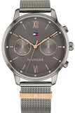  Shop Authentic Tommy Hilfiger Blake Quartz Grey Dial Silver Mesh Bracelet Watch for Men - 1782304 - Luxxuri