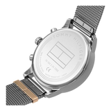  Shop Authentic Tommy Hilfiger Blake Quartz Grey Dial Silver Mesh Bracelet Watch for Men - 1782304 - Luxxuri