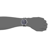  Shop Authentic Tommy Hilfiger Damon Multifunction Black Dial Black Leather Strap Watch for Men - 1791417 - Luxxuri