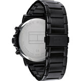  Shop Authentic Tommy Hilfiger Daniel Black Dial Black Steel Strap Watch for Men - 1710383 - Luxxuri