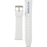  Shop Authentic Tommy Hilfiger Denim Analog White Dial White Rubber Strap Watch for Men - 1791481 - Luxxuri