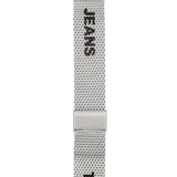  Shop Authentic Tommy Hilfiger Digital Black Dial Silver Mesh Bracelet Watch For Men - 1791765 - Luxxuri