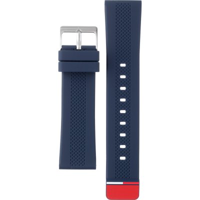  Shop Authentic Tommy Hilfiger Windsurf White Dial Blue Rubber Strap Watch for Men - 1791113 - Luxxuri