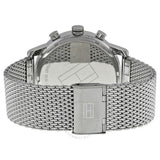  Shop Authentic Tommy Hilfiger Harrison Quartz Grey Dial Silver Mesh Bracelet Watch for Men - 1790877 - Luxxuri