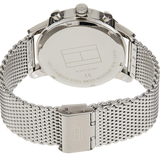  Shop Authentic Tommy Hilfiger Harrison Quartz Grey Dial Silver Mesh Bracelet Watch for Men - 1790877 - Luxxuri