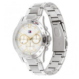 Shop Authentic Tommy Hilfiger Haven Multifunction Chronograph White Dial Silver Steel Strap Watch For Women - 1782194 - Luxxuri