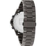  Shop Authentic Tommy Hilfiger Henry Chronograph Grey Dial Grey Steel Strap Watch For Men - 1710479 - Luxxuri