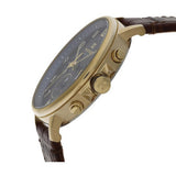  Shop Authentic Tommy Hilfiger Daniel Blue Dial Brown Leather Strap Watch for Men - 1710380 - Luxxuri