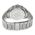  Shop Authentic Tommy Hilfiger Hudson Chronograph Quartz Brown Dial Silver Steel Strap Watch For Men - 1791229 - Luxxuri