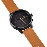  Shop Authentic Tommy Hilfiger James Quartz Black Dial Brown Leather Strap Watch For Men - 1791486 - Luxxuri