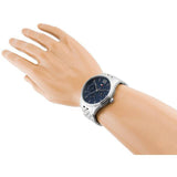  Shop Authentic Tommy Hilfiger Damon Chronograph Blue Dial Silver Steel Strap Watch for Men - 1791416 - Luxxuri