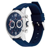  Shop Authentic Tommy Hilfiger Blaze Chronograph Blue Dial Blue Rubber Strap Watch For Men - 1792027 - Luxxuri