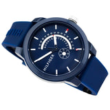  Shop Authentic Tommy Hilfiger Denim Quartz Blue Dial Blue Rubber Strap Watch for Men - 1791482 - Luxxuri