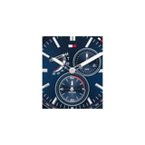  Shop Authentic Tommy Hilfiger Austin Quartz Blue Dial Blue Rubber Strap Watch for Men - 1791635 - Luxxuri