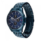  Shop Authentic Tommy Hilfiger Shawn Quartz Blue Dial Blue Steel Strap Watch for Men - 1791618 - Luxxuri