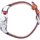  Shop Authentic Tommy Hilfiger Trent Quartz Blue Dial Brown Leather Strap Watch for Men - 1791066 - Luxxuri