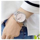  Shop Authentic Tommy Hilfiger Blake Pink Dial Silver Steel Strap Watch for Women - 1781904 - Luxxuri