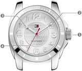  Shop Authentic Tommy Hilfiger K2 White Dial White Rubber Strap Watch for Women - 1781306 - Luxxuri