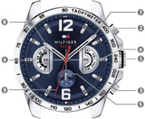  Shop Authentic Tommy Hilfiger Decker Blue Dial Blue Rubber Strap Watch for Men - 1791476 - Luxxuri