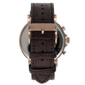 Tommy Hilfiger Daniel Blue Dial Brown Leather Strap Watch for Men - 1710418
