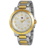  Shop Authentic Tommy Hilfiger Damen Silver Dial Two Tone Steel Strap Watch for Women - 1781398 - Luxxuri