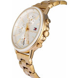 Shop Authentic Tommy Hilfiger Carly White Dial Gold Steel Strap Watch for Women - 1781786 - Luxxuri
