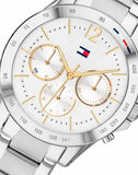  Shop Authentic Tommy Hilfiger Haven Multifunction Chronograph White Dial Silver Steel Strap Watch For Women - 1782194 - Luxxuri