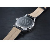  Shop Authentic Tommy Hilfiger Damon Multifunction Black Dial Black Leather Strap Watch for Men - 1791417 - Luxxuri