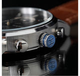  Shop Authentic Tommy Hilfiger Kane Grey Dial Brown Leather Strap Watch for Men - 1710398 - Luxxuri