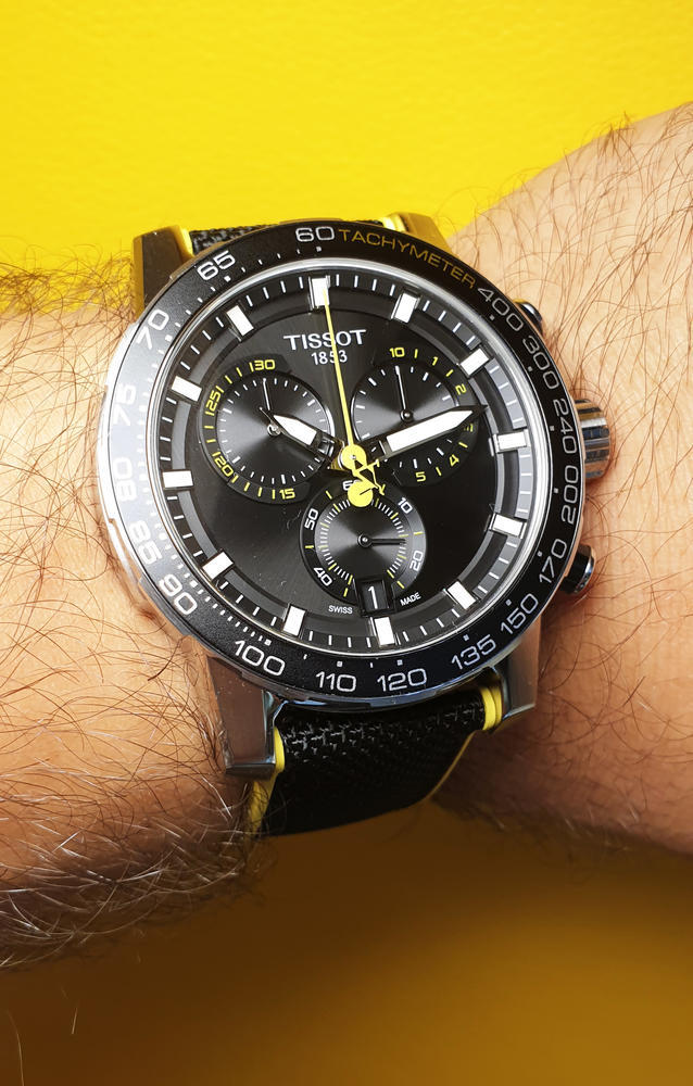 Shop Authentic Tissot T Sport Supersport Chrono Tour De France Black Dial Black Nylon Strap Watch for Men - T125.617.17.051.00 - Luxxuri