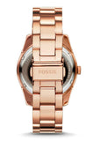  Shop Authentic Fossil Boyfriend Multifunction Rose Gold Dial Rose Gold Steel Strap Watch for Women - ES3885 - Luxxuri