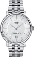  Shop Authentic Tissot T Classic Carson Premium Powermatic 80 White Dial Silver Steel Strap Watch For Men - T122.407.11.031.00 - Luxxuri